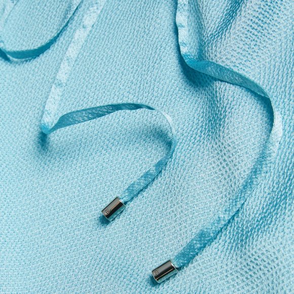 NEW Ted Baker Roxieyy Halterneck Midaxi Dress Blue Sz XS - Picture 4 of 12